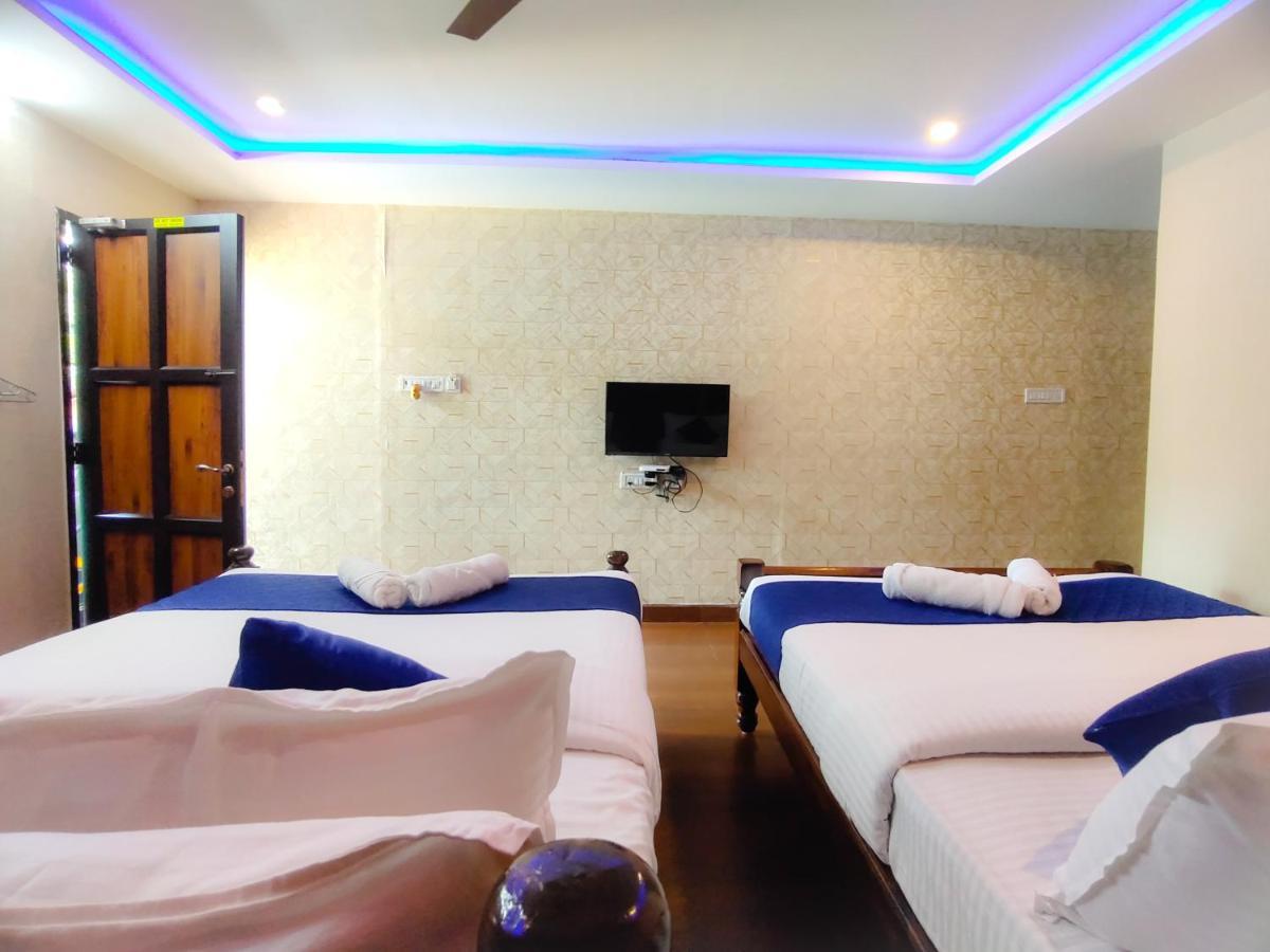 Pv Cottages - Serenity Beach Puducherry Exterior foto