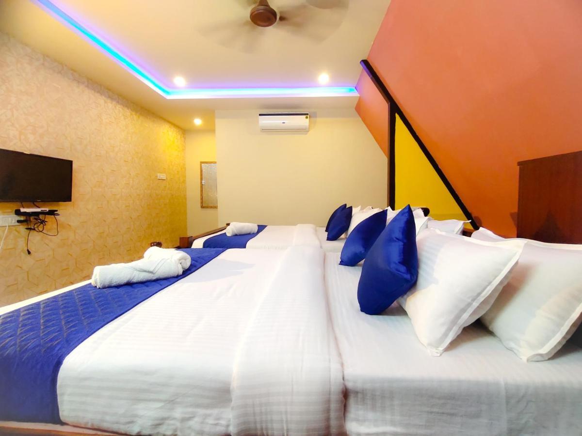 Pv Cottages - Serenity Beach Puducherry Exterior foto