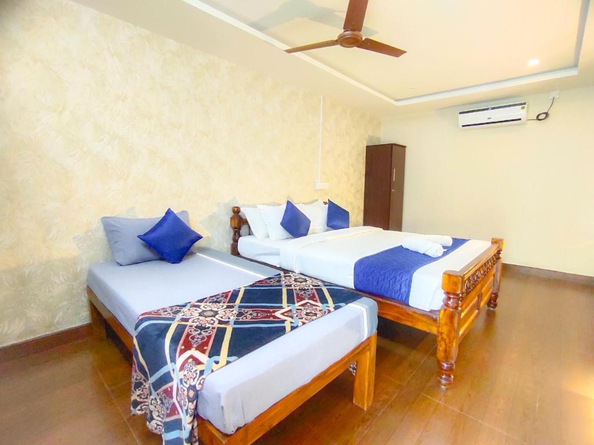 Pv Cottages - Serenity Beach Puducherry Exterior foto