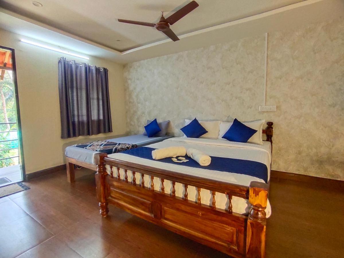 Pv Cottages - Serenity Beach Puducherry Exterior foto