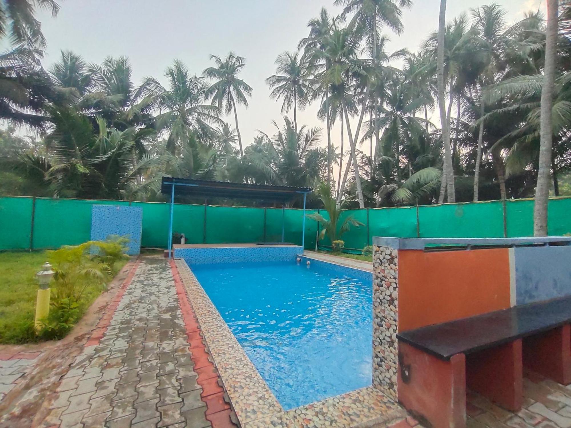 Pv Cottages - Serenity Beach Puducherry Exterior foto