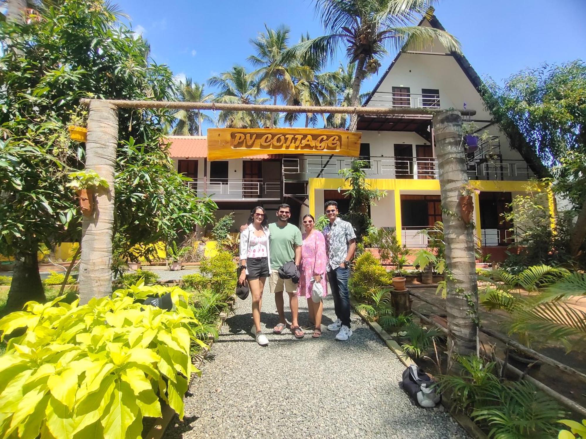 Pv Cottages - Serenity Beach Puducherry Exterior foto