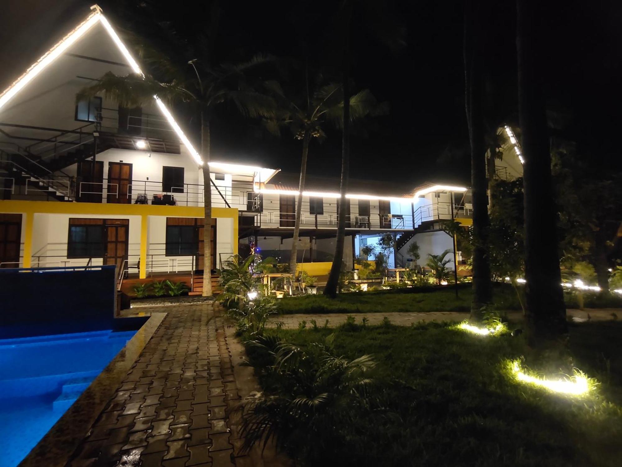 Pv Cottages - Serenity Beach Puducherry Exterior foto