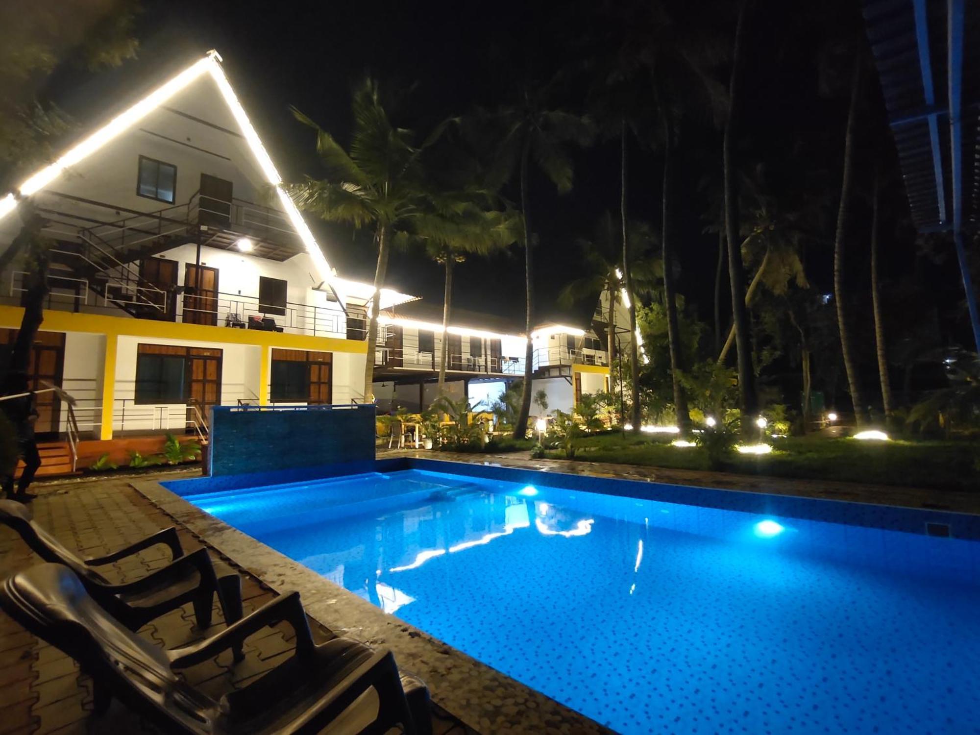 Pv Cottages - Serenity Beach Puducherry Exterior foto